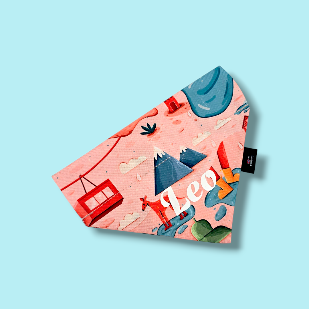 Hundebandana  „Classic Red”