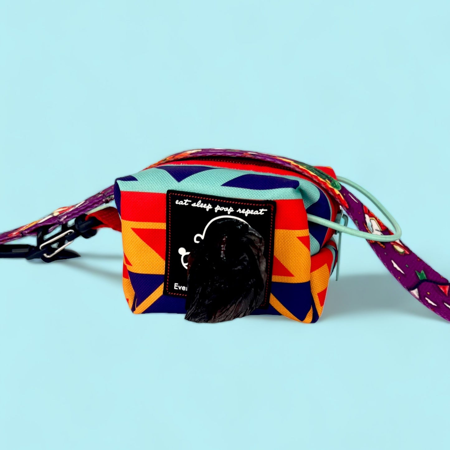 Poop bag holder „Liker du ikke taco?”