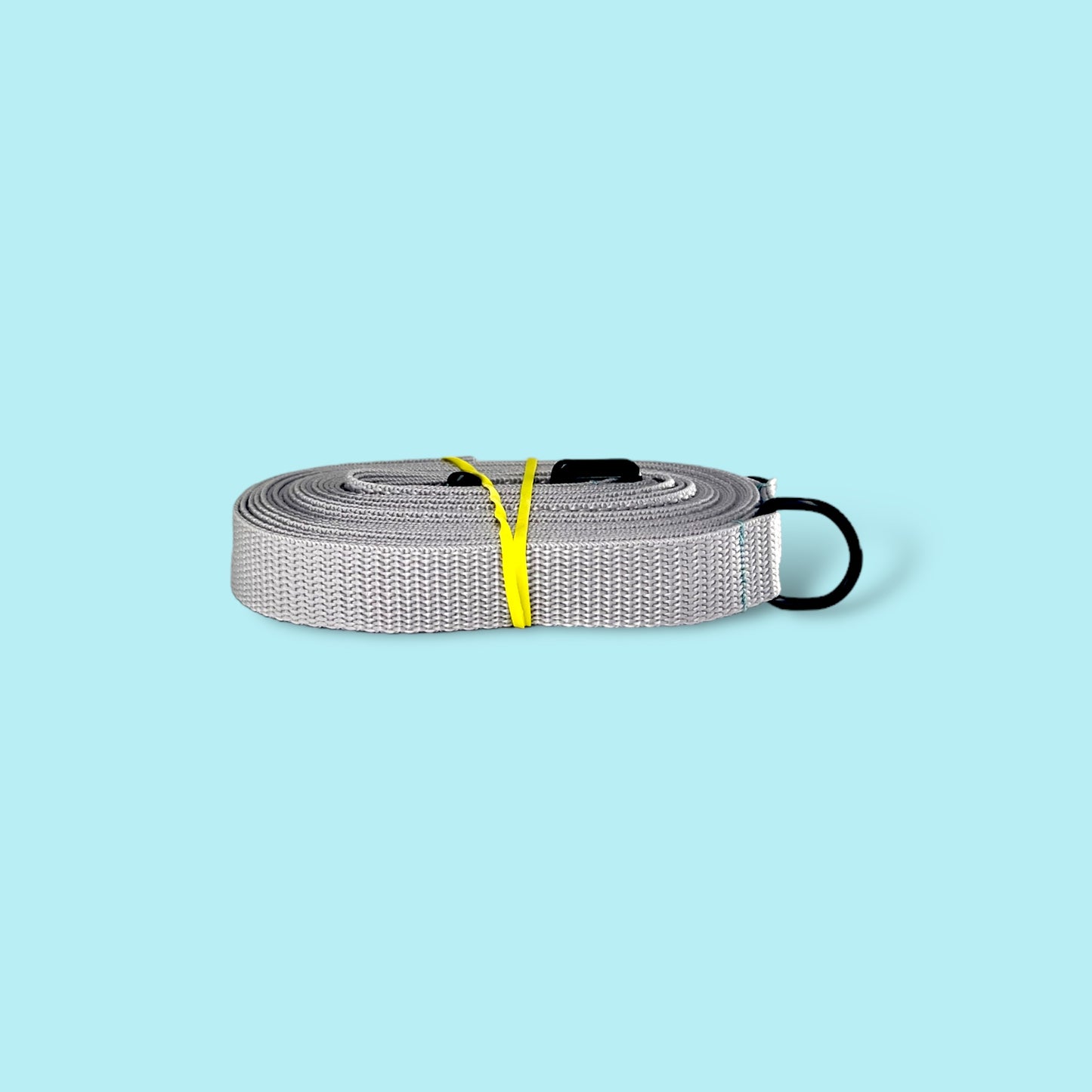 Lightweight training leash „Ice Gray”