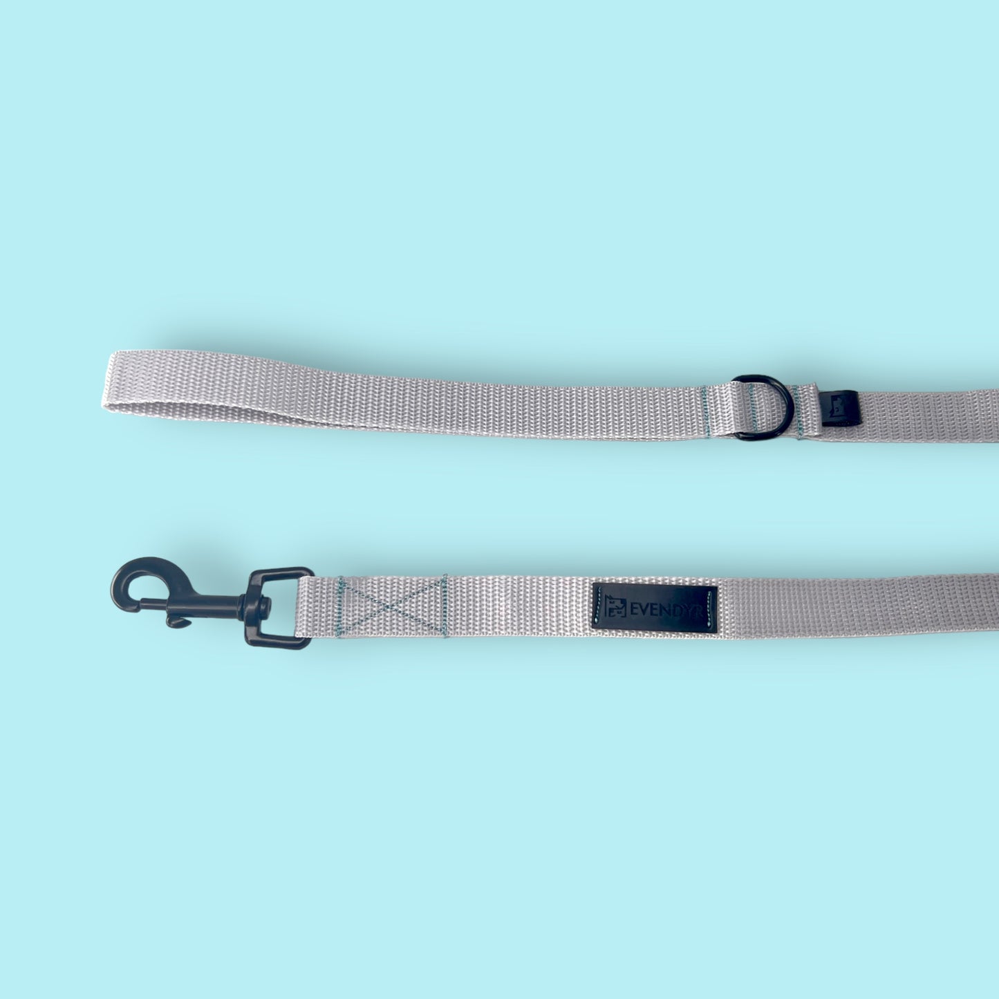 Lightweight training leash „Ice Gray”