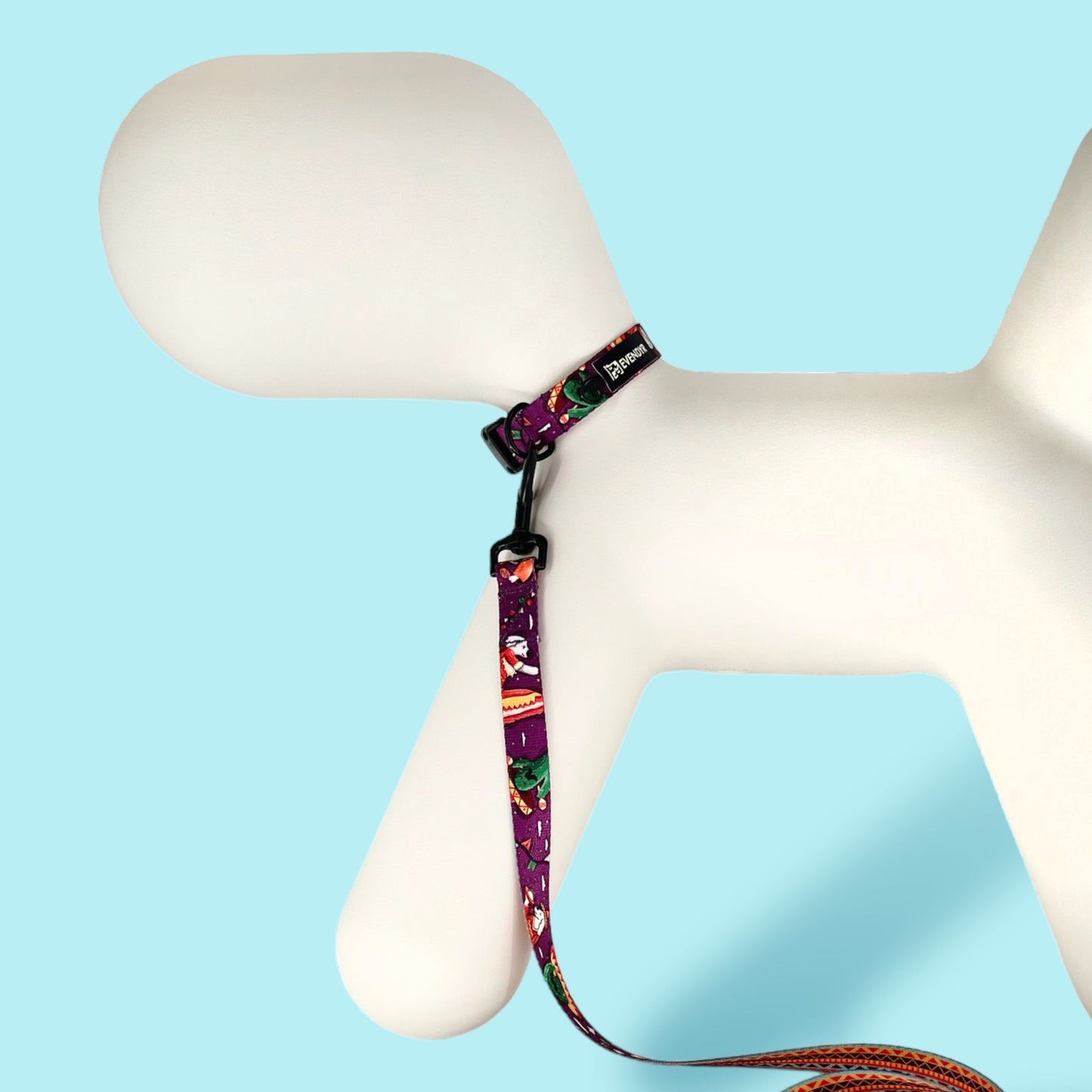 Collar with buckle „Liker du ikke taco?"