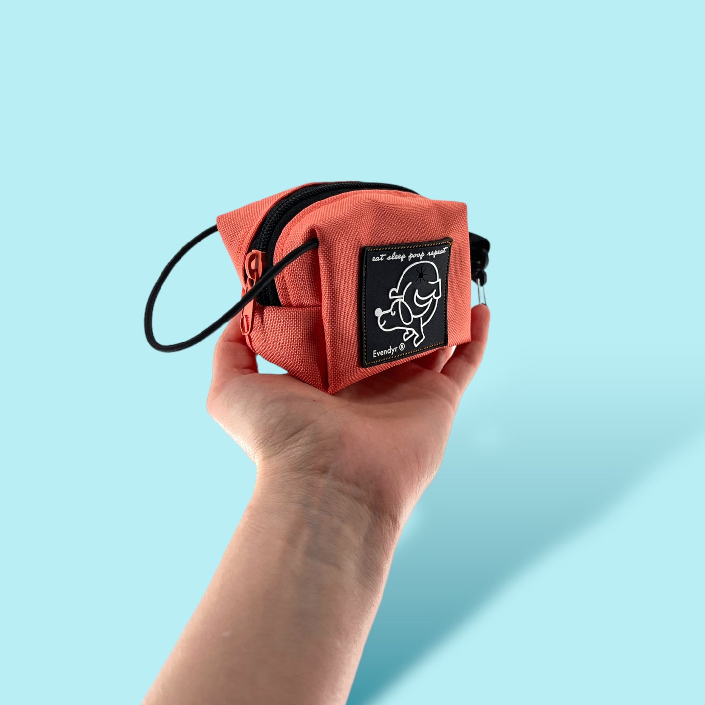 Poop bag holder „Coral”