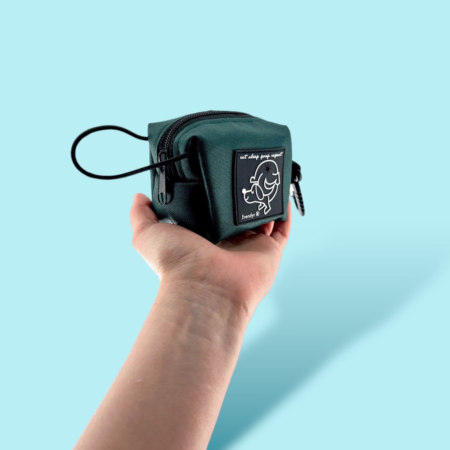 Poop bag holder „Rainy Forest”