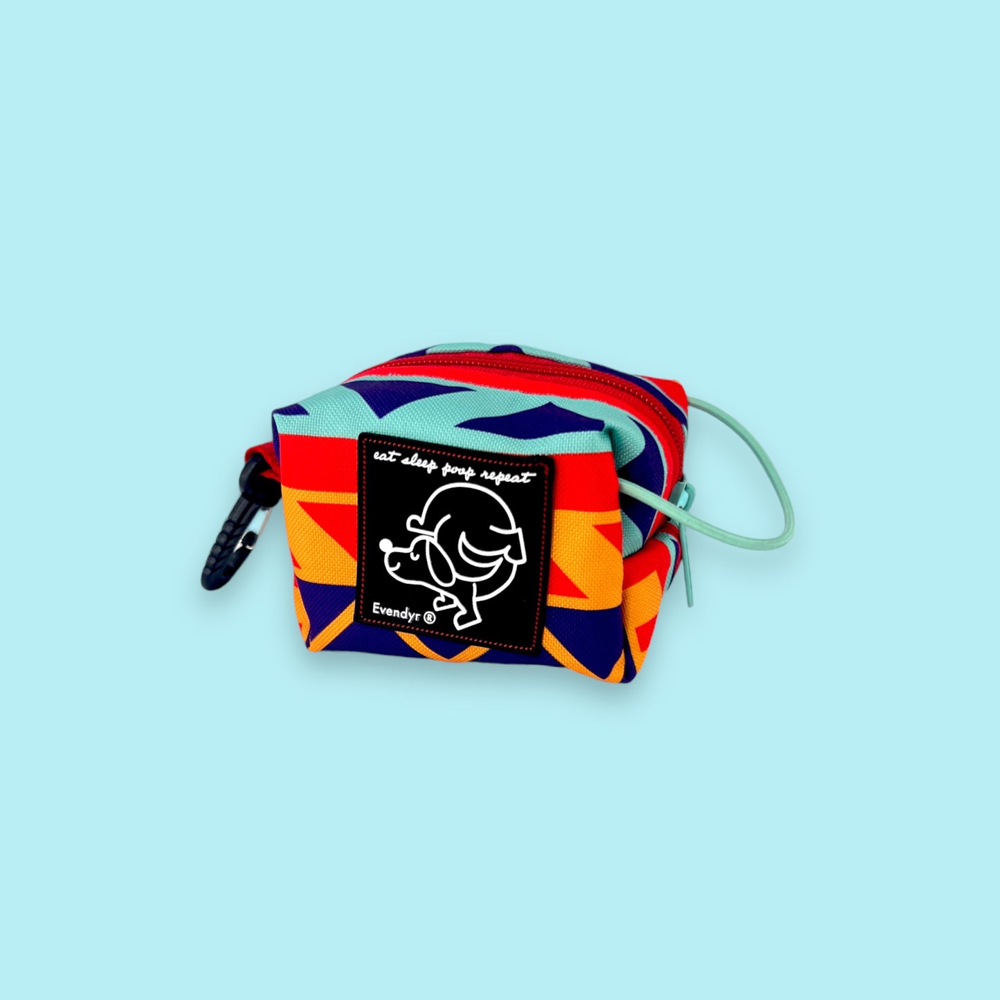 Poop bag holder „Liker du ikke taco?”
