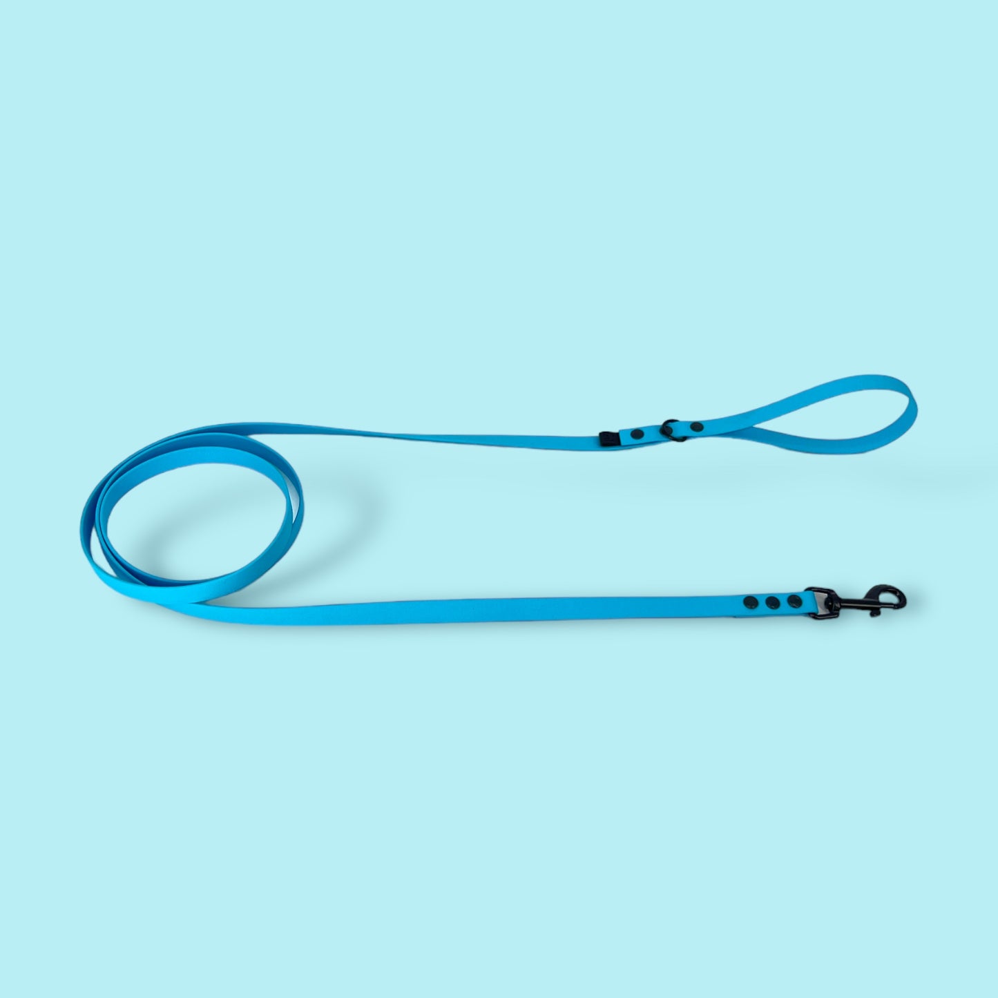 Dog leash BIOTHANE® „Baby Blue"
