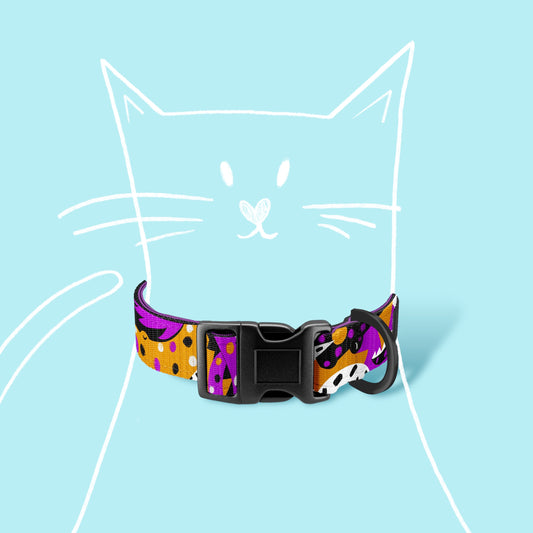 Cat collar „CROC(s)ODILE"