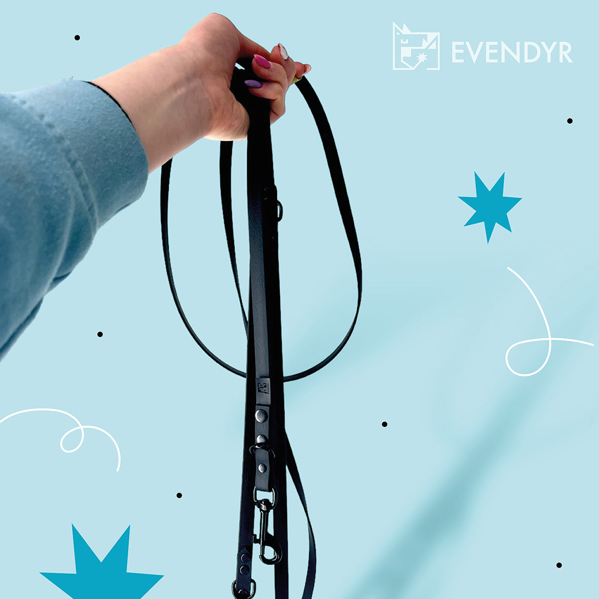 Long training leash Biothane® Color