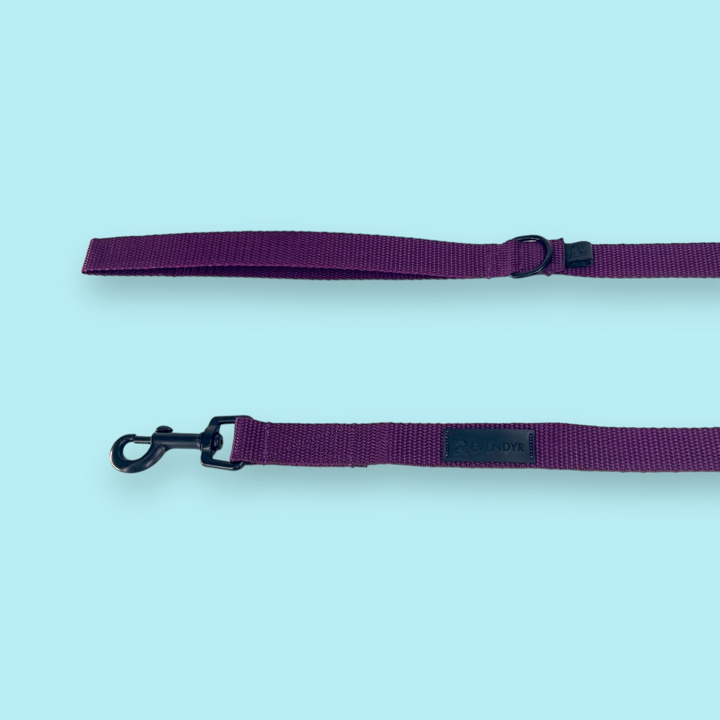 Lightweight training leash „Plum”