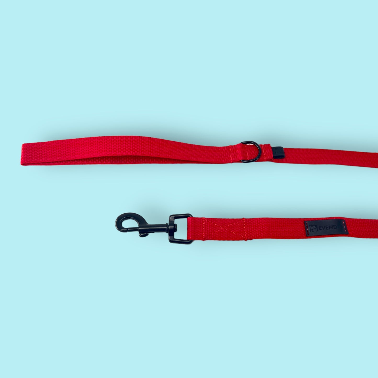 Lightweight training leash „Classic Red”