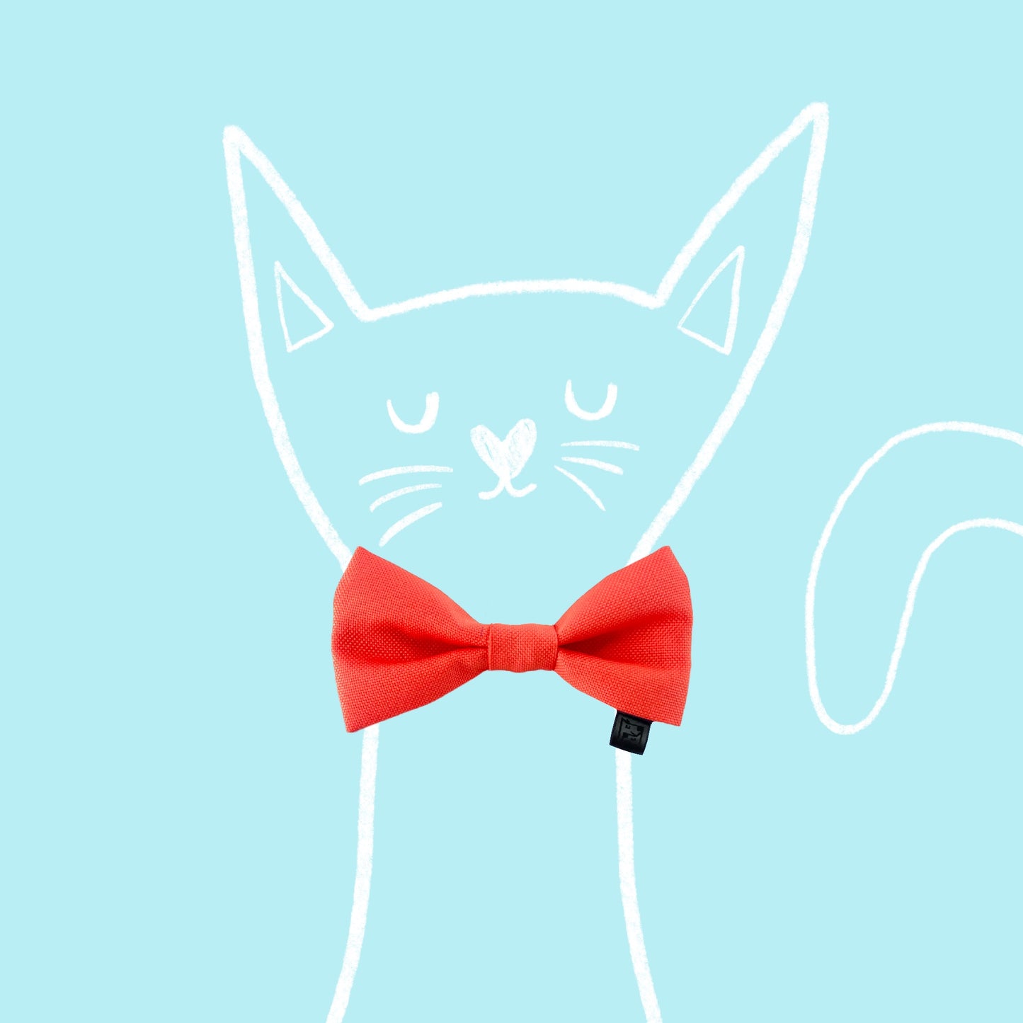 Bow for cat „Coral"