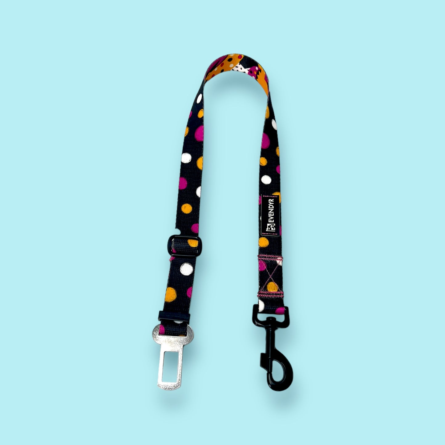 Adjustable safety belt „Let´s Dog Funky"